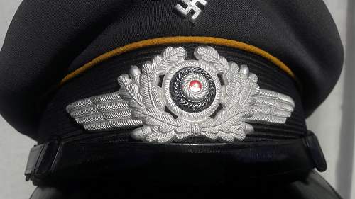 Luftwaffe Schirmmütze Visor Cap for reviev