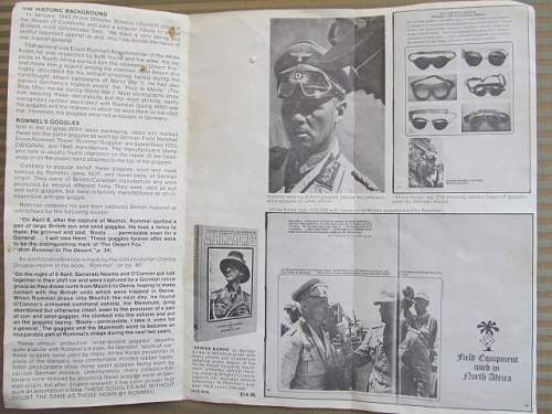 Rommel's Goggles