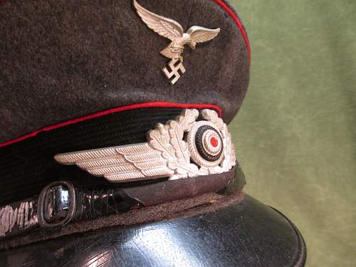 Luftwaffe NCO/EM visor cap