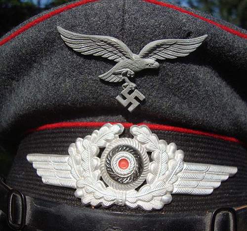 Luftwaffe Flak Visor Cap