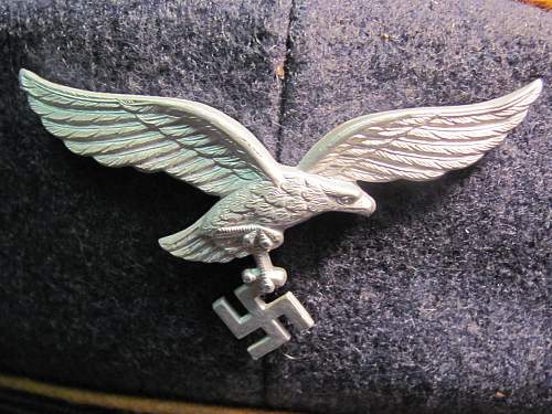 Luftwaffe Signals Visor - 1938