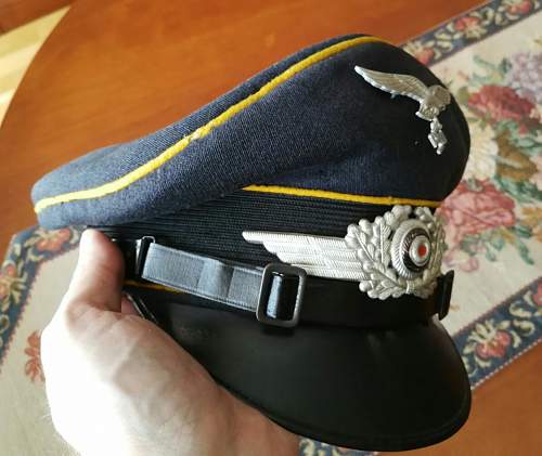 Luftwaffe visor cap