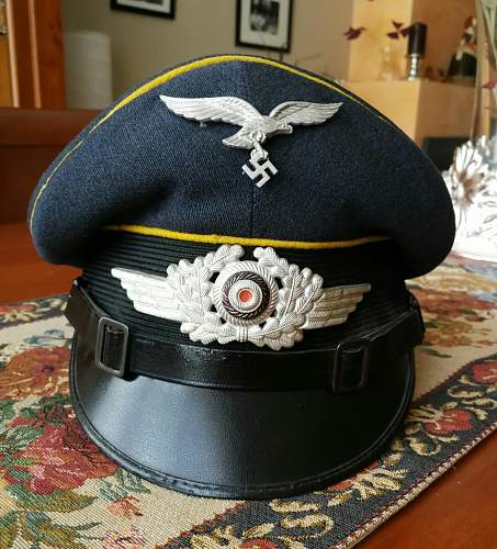 Luftwaffe visor cap