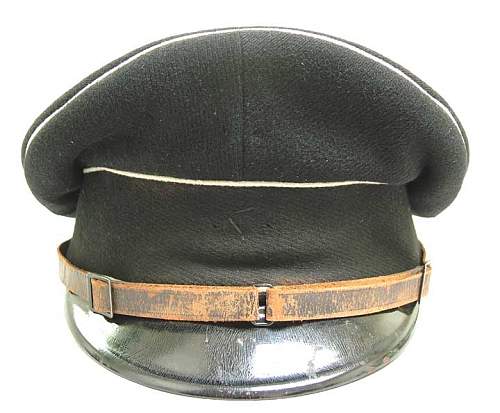 Black-SS Visor Hat, Herst. 59