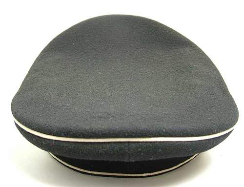 Black-SS Visor Hat, Herst. 59