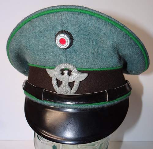 Police NCO Visor Cap