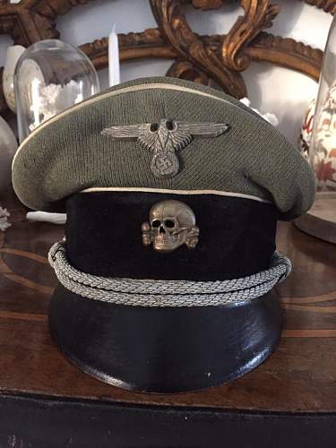 WaffenSS  officer visor