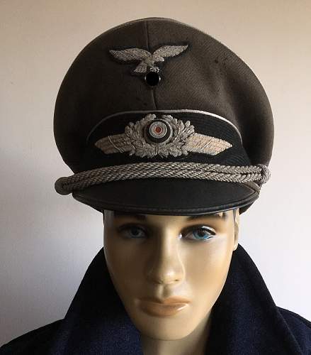 LW Officer´s visor cap