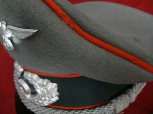 &quot;Salty&quot; Artillery officer's cap--thoughts?