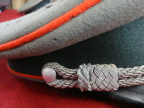 &quot;Salty&quot; Artillery officer's cap--thoughts?