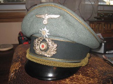 General Officers Visor