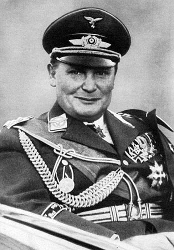 Reichsmarschall Hermann Wilhelm Göring and his caps