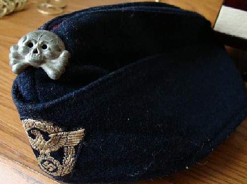 Question about Police Overseas Cap w/ Totenkopf