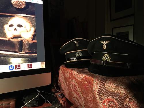 WW2 German Cavalry Visor - please help!