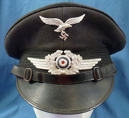 Luftwaffe black piped (pioneer) visor