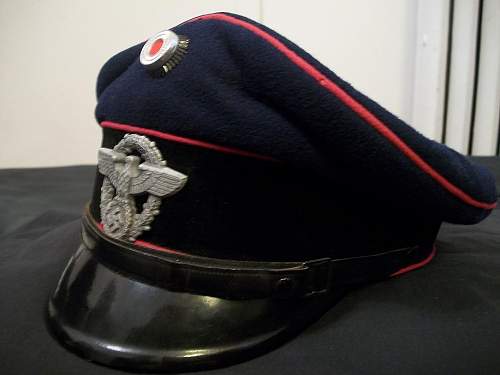My new Feuerschutzpolizei EM/NCO cap