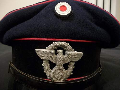 My new Feuerschutzpolizei EM/NCO cap