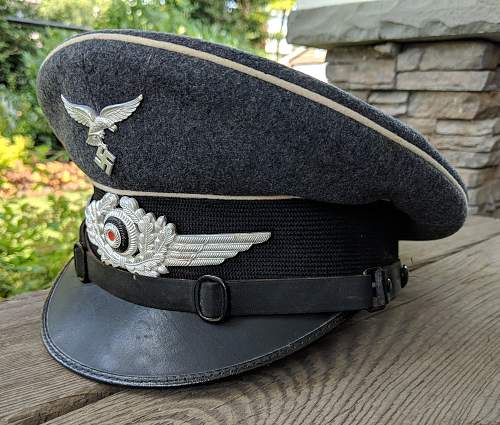 Hermann Goering Enlisted Visors Hat