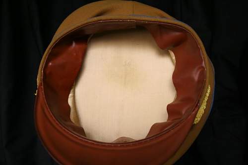 Can anyone identify the maker on this Ortsgruppe visor?