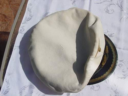 Kriegsmarine Junior Grade Officer Hat