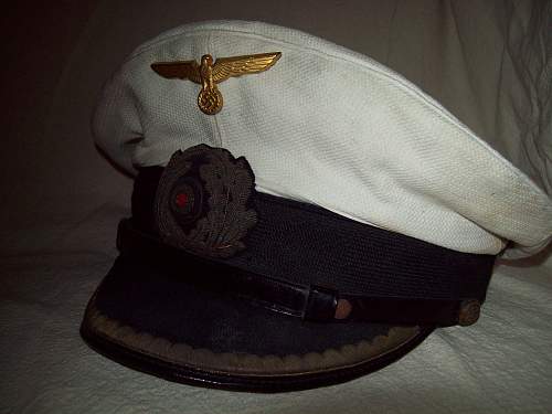 Kriegsmarine Junior Grade Officer Hat