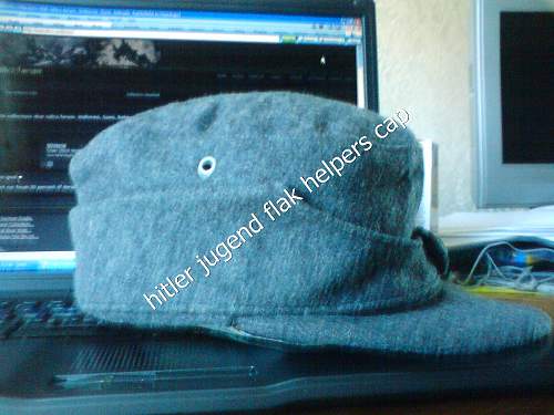 Hitler Youth Flak Helpers cap.