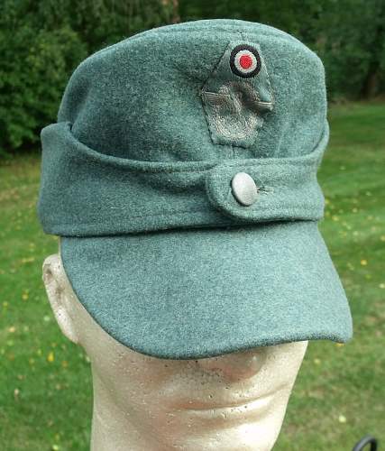 M43 Polizei Cap w/ Edelweiss