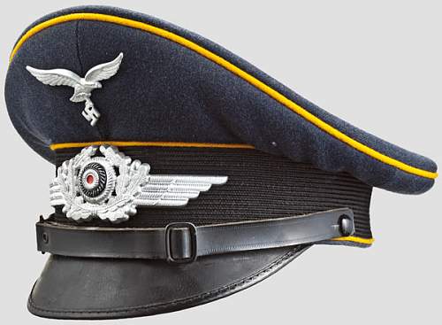 Luftwaffe officer's cap?