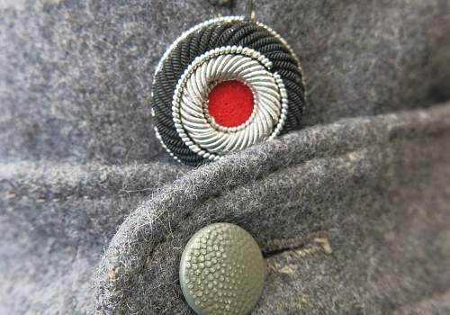 Luftwaffe Officer's single button Einheitsfeldmütze