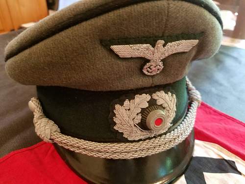 Pioneer Officer's Visor Cap Real or Fake?