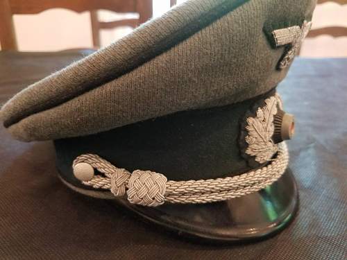 Pioneer Officer's Visor Cap Real or Fake?