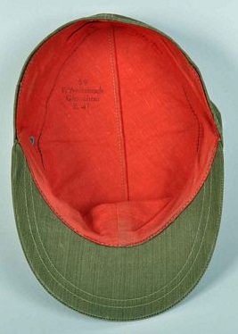 M40 Tropical 'DAK' cap for review - F. Weissbach, Glauchau (E41)