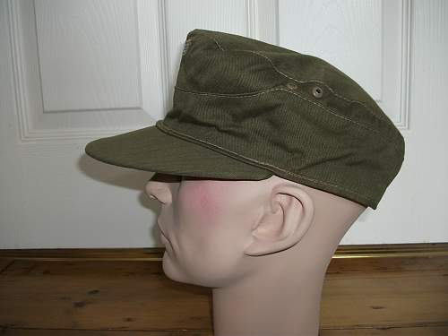 M40 Tropical 'DAK' cap for review - F. Weissbach, Glauchau (E41)