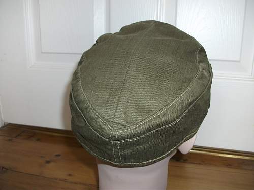 M40 Tropical 'DAK' cap for review - F. Weissbach, Glauchau (E41)