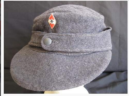 Original Hitler youth Flak cap?