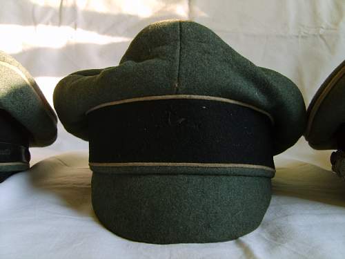 SS Officer's Grey Schirmmütze