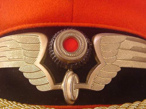 Reichsbahn Station Managers Visor for review.