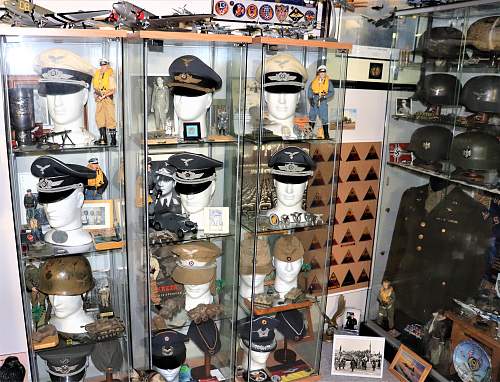 Some Luftwaffe visor caps and other things....