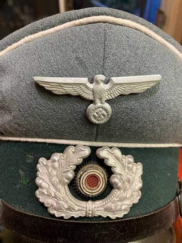 NCO Infantryman visor cap