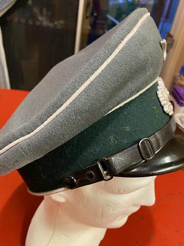 NCO Infantryman visor cap