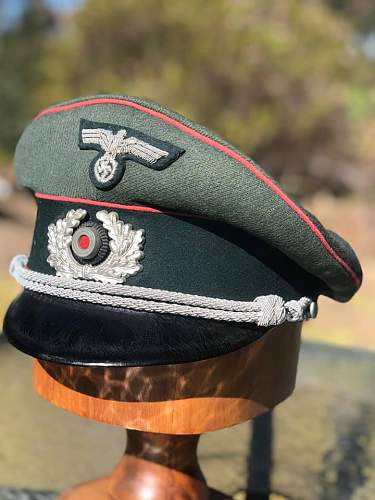 Panzer Visor cap NCO/CO