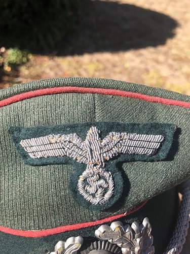 Panzer Visor cap NCO/CO