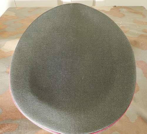 Nebeltruppen enlisted grade visor cap.