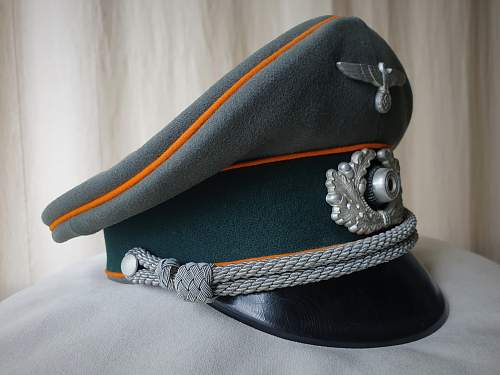 Feldgendarmerie Officer visor cap - EREL