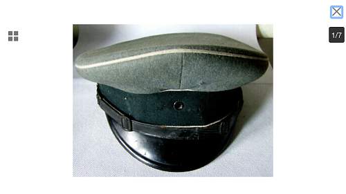 Nice looking Wehrmacht visor cap