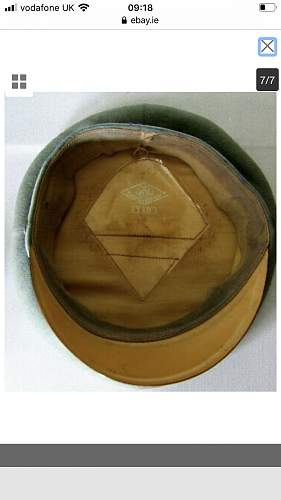 Nice looking Wehrmacht visor cap