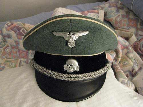 Waffen SS Officer's schirmutze