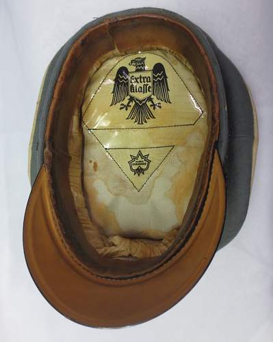 WWII Nazi German Army “Other ranks” Peaked cap (Schirmmütze), fine condition