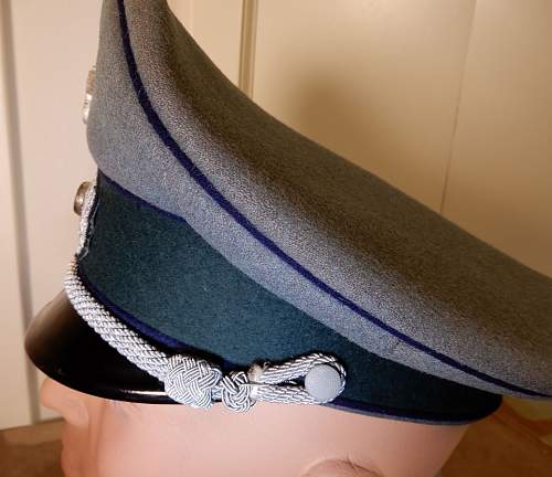 New arrival:  Heer Medical Officer's Visor Cap