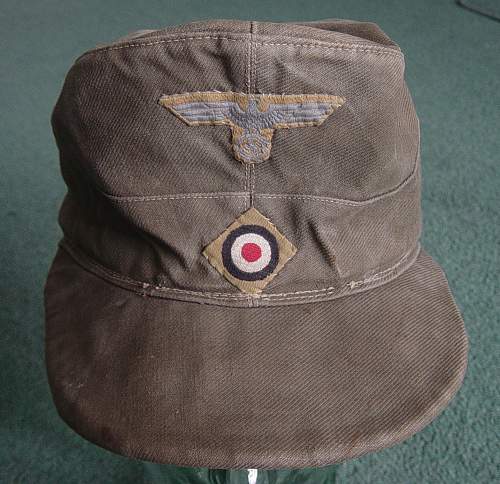 German north africa Cap